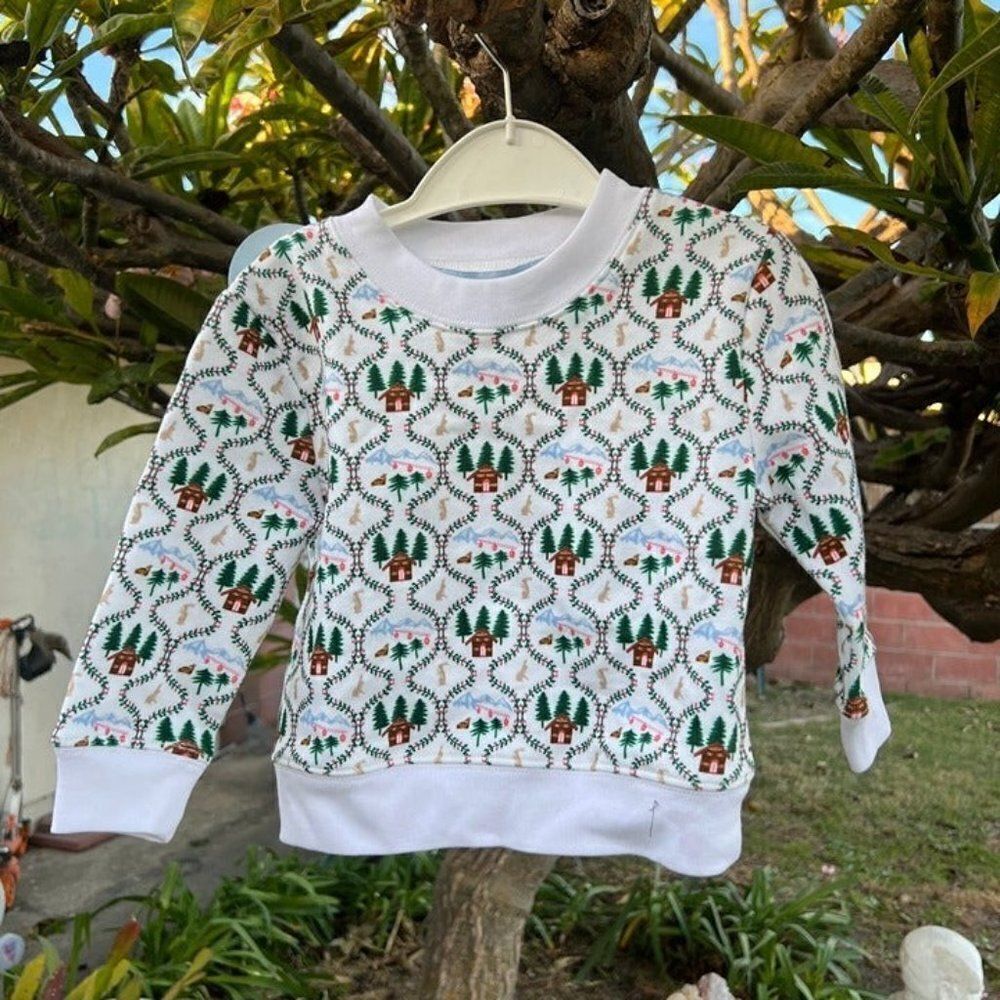 Hill House 12-18 months Baby Infant The Tiny Teddy Crewneck Sweatshirt